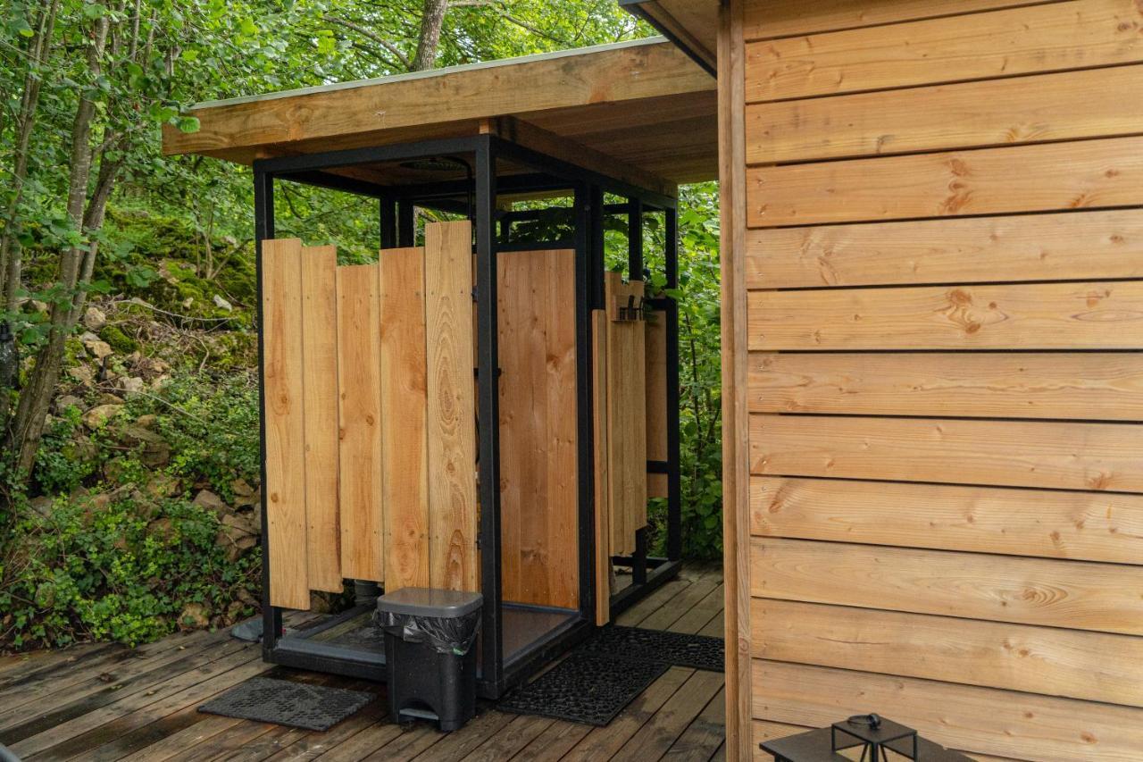 Le Moonloft Insolite Tiny-House Dans Les Arbres & 1 Seance De Sauna Pour 2 Avec Vue Panoramique Osenbach Dış mekan fotoğraf