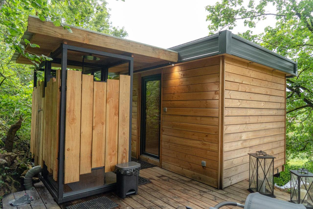 Le Moonloft Insolite Tiny-House Dans Les Arbres & 1 Seance De Sauna Pour 2 Avec Vue Panoramique Osenbach Dış mekan fotoğraf