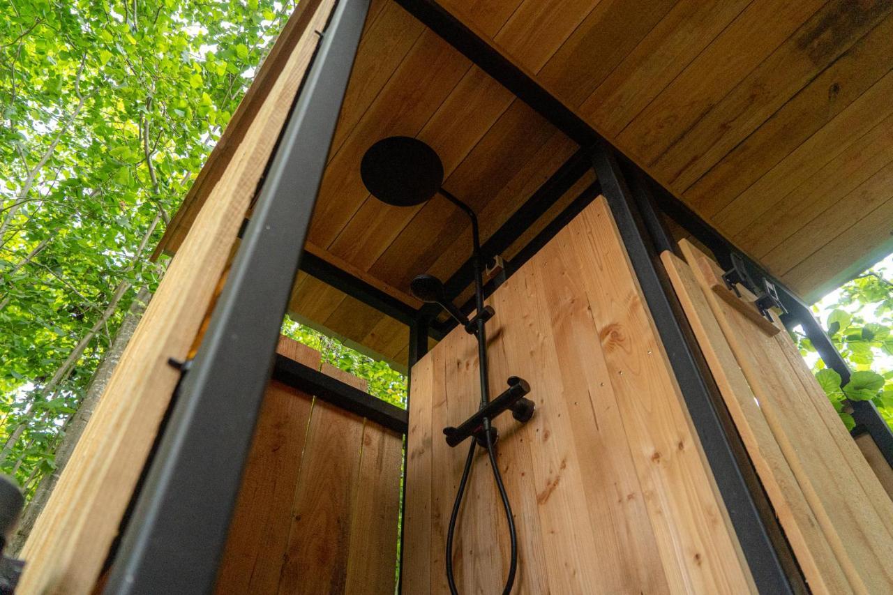 Le Moonloft Insolite Tiny-House Dans Les Arbres & 1 Seance De Sauna Pour 2 Avec Vue Panoramique Osenbach Dış mekan fotoğraf