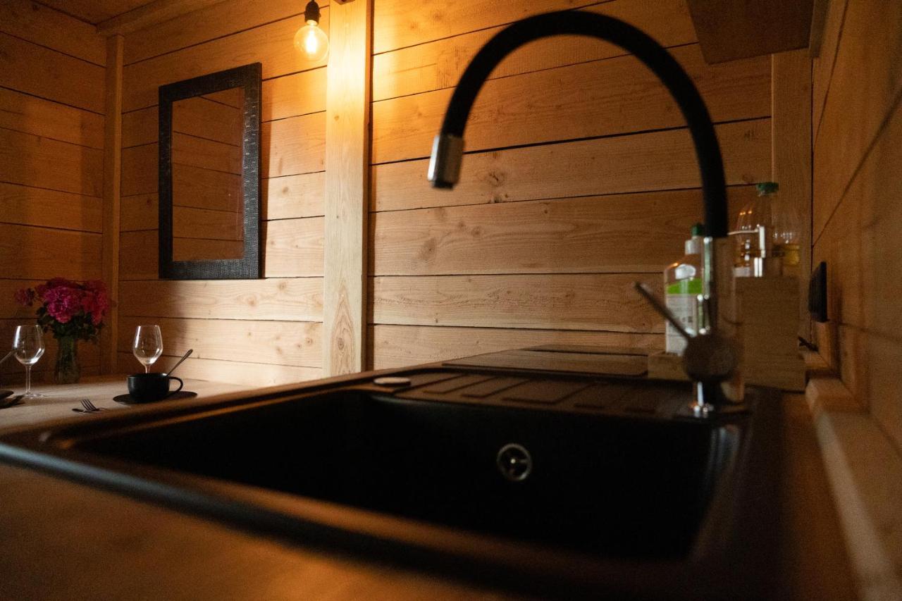 Le Moonloft Insolite Tiny-House Dans Les Arbres & 1 Seance De Sauna Pour 2 Avec Vue Panoramique Osenbach Dış mekan fotoğraf