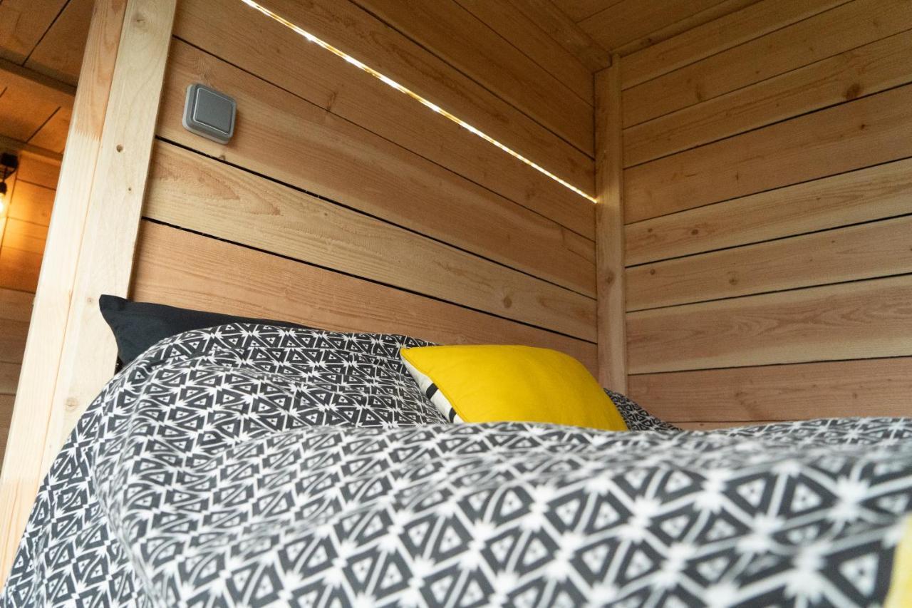 Le Moonloft Insolite Tiny-House Dans Les Arbres & 1 Seance De Sauna Pour 2 Avec Vue Panoramique Osenbach Dış mekan fotoğraf